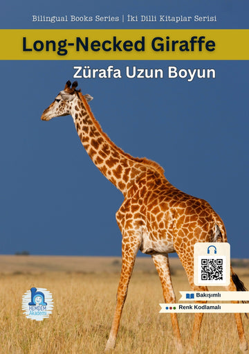 Long-Necked Giraffe | Zürafa Uzun Boyun – ön kapak