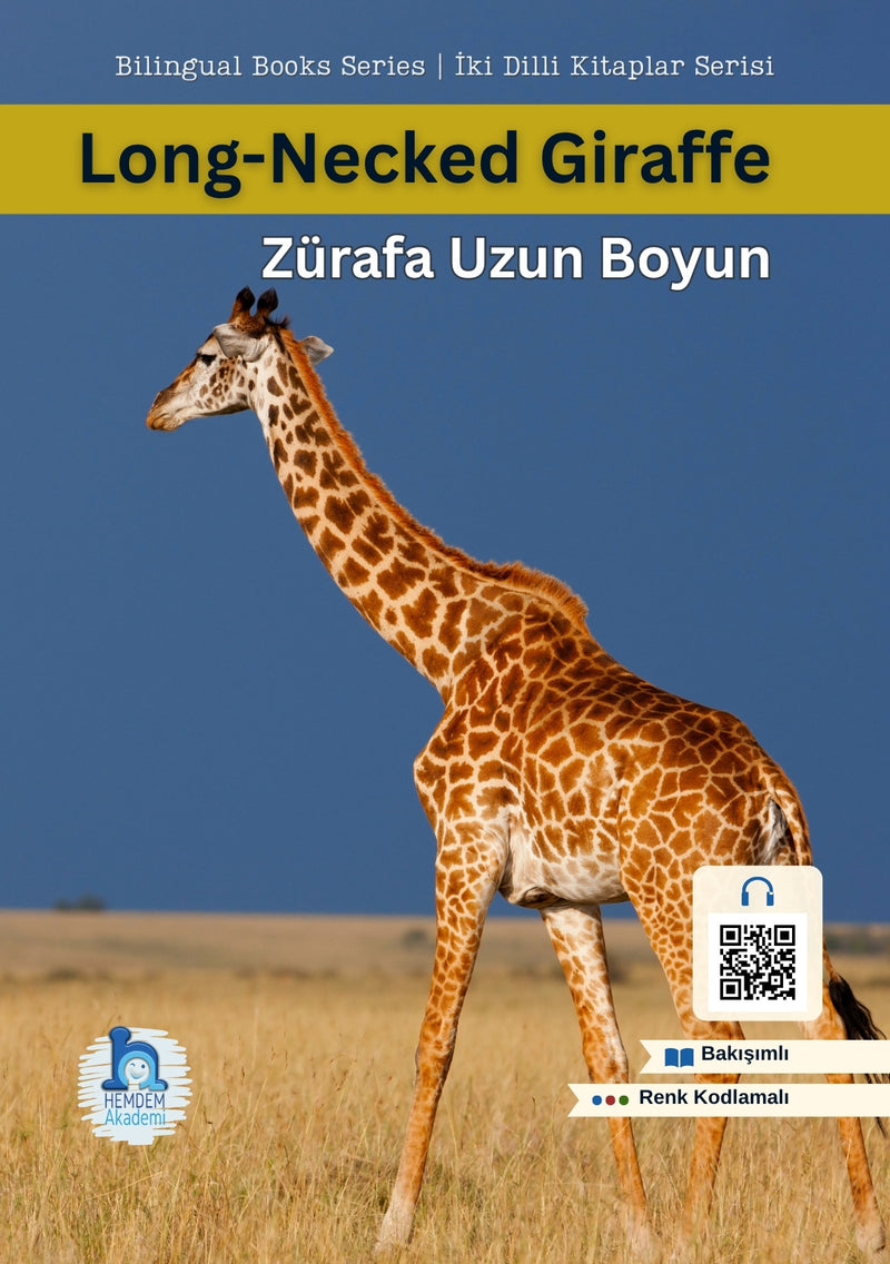 Long-Necked Giraffe | Zürafa Uzun Boyun – ön kapak